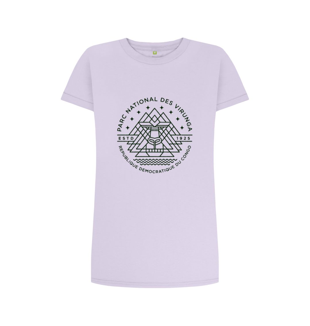 Violet Virunga Emblem T-shirt Dress