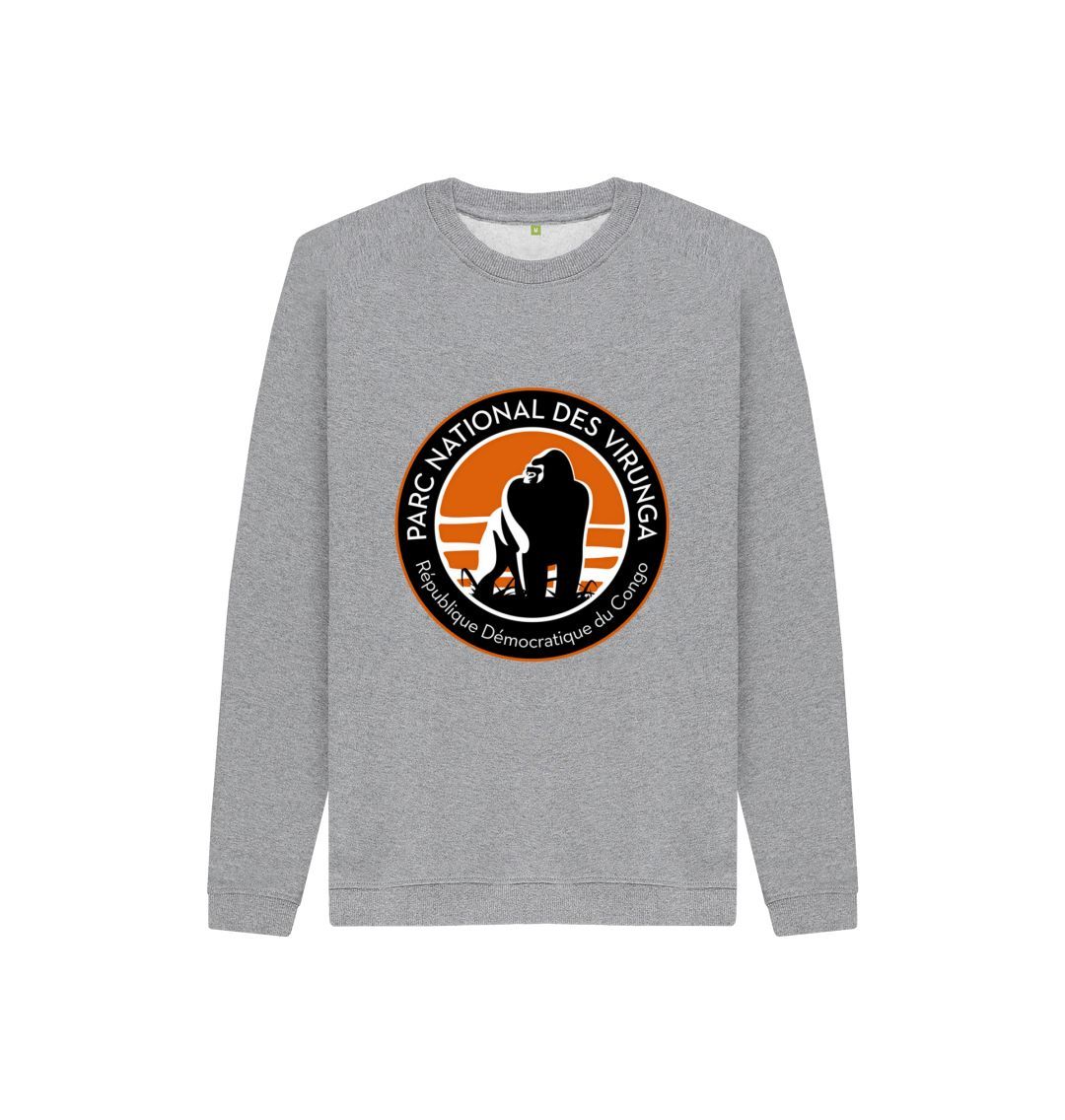 Athletic Grey Kid's Virunga Logo Jumper