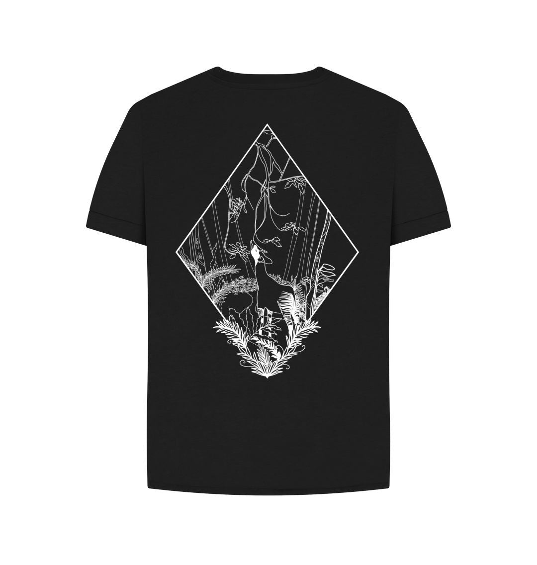 Black Women's Okapi T-shirt