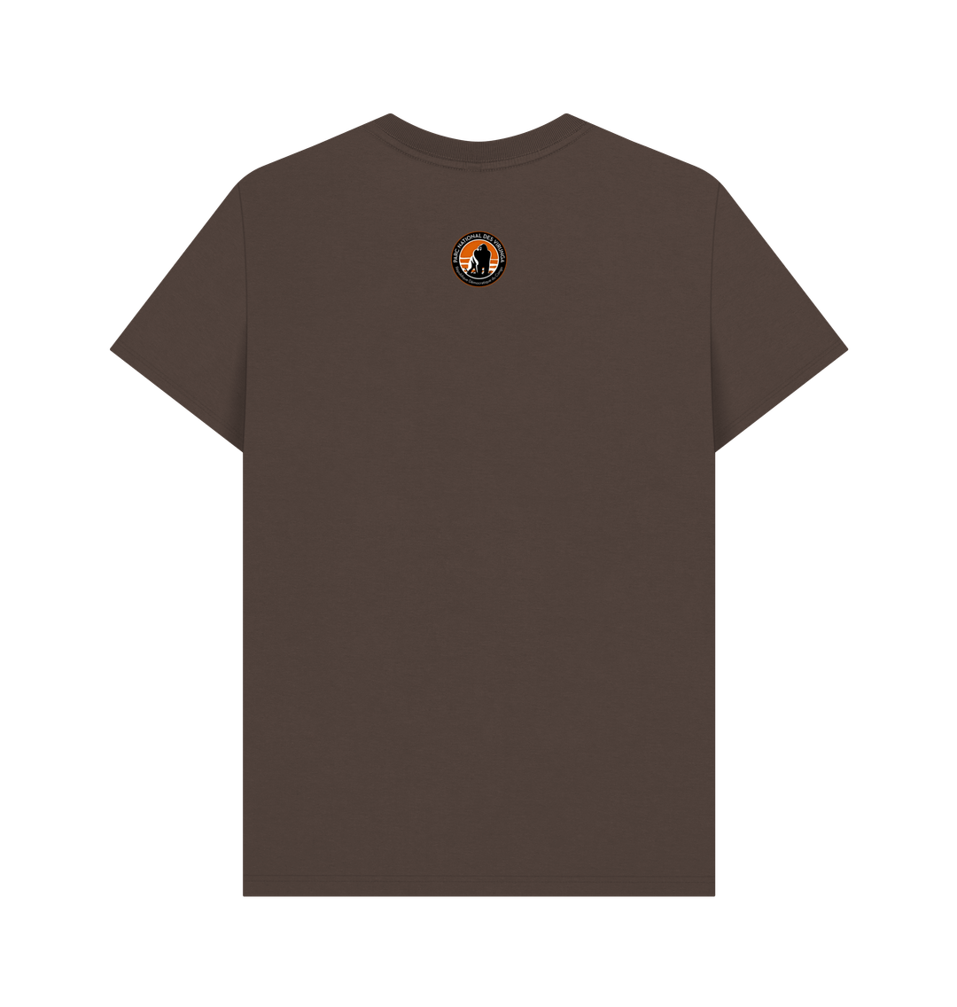 Back Chocolate Gorilla Emblem Men's T-shirt