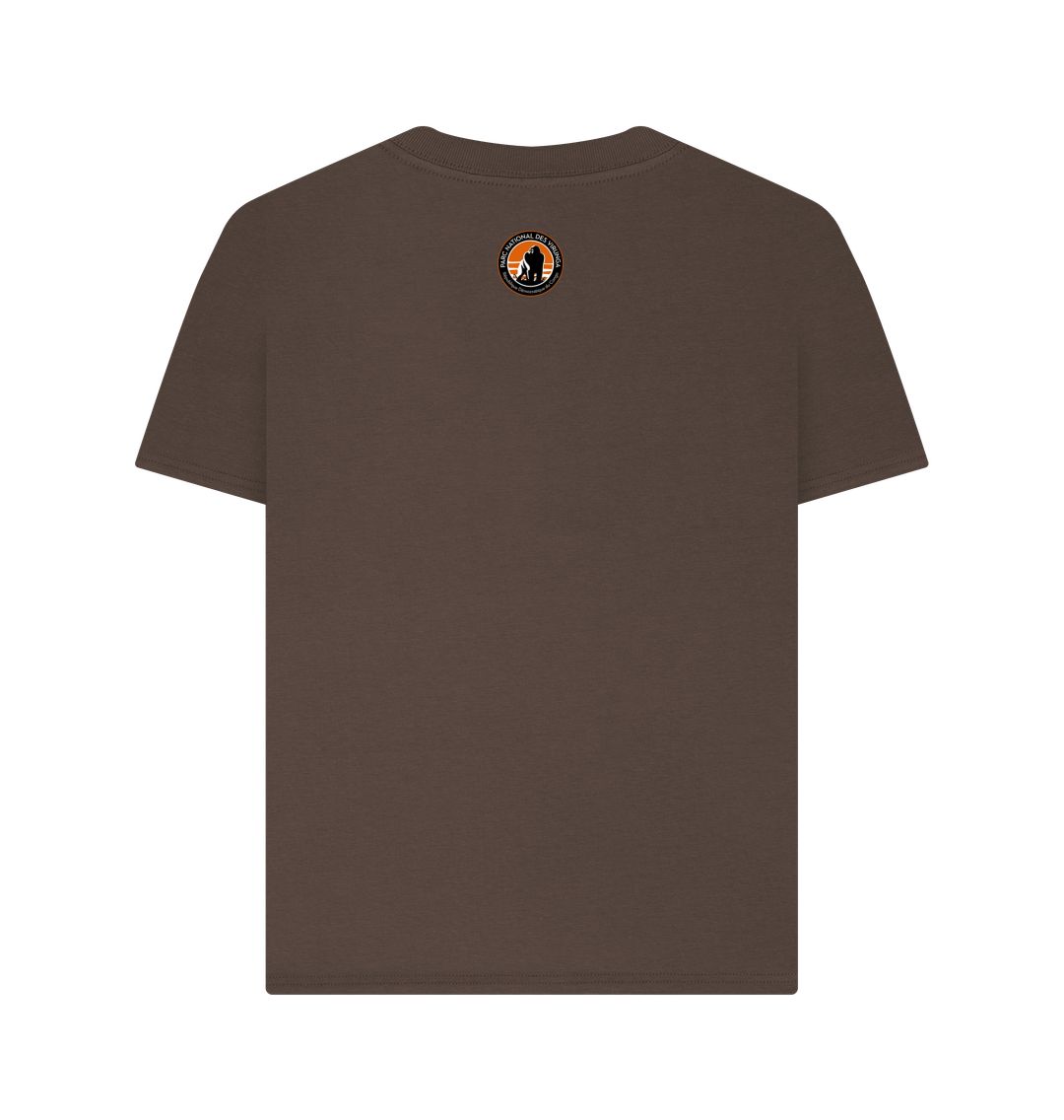 Back Chocolate Gorilla Emblem Women's T-shirt