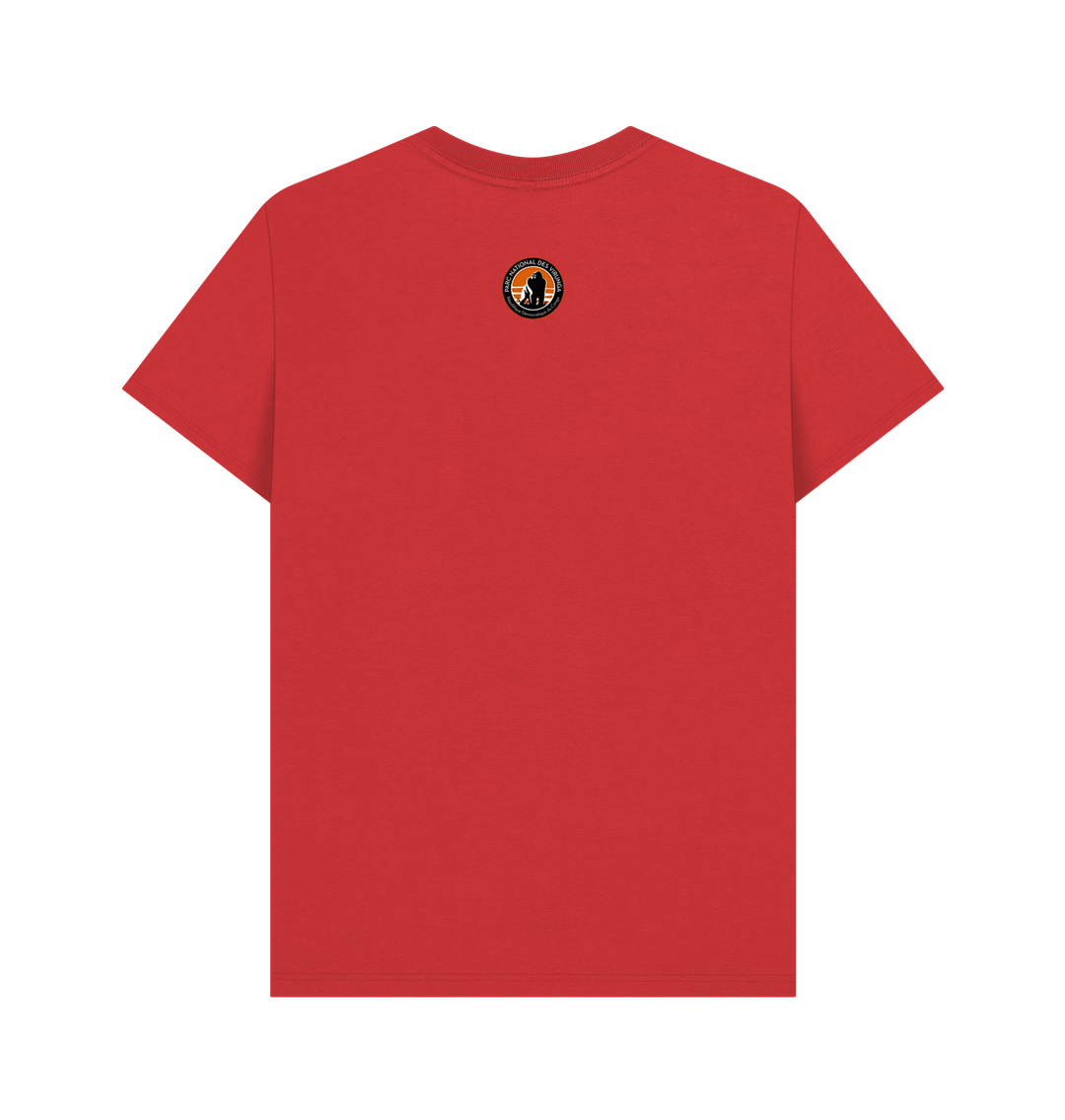 Back Red Gorilla Emblem Men's T-shirt
