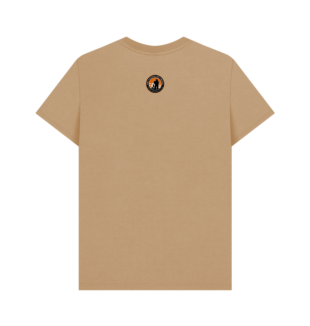 Back Sand Gorilla Emblem Men's T-shirt