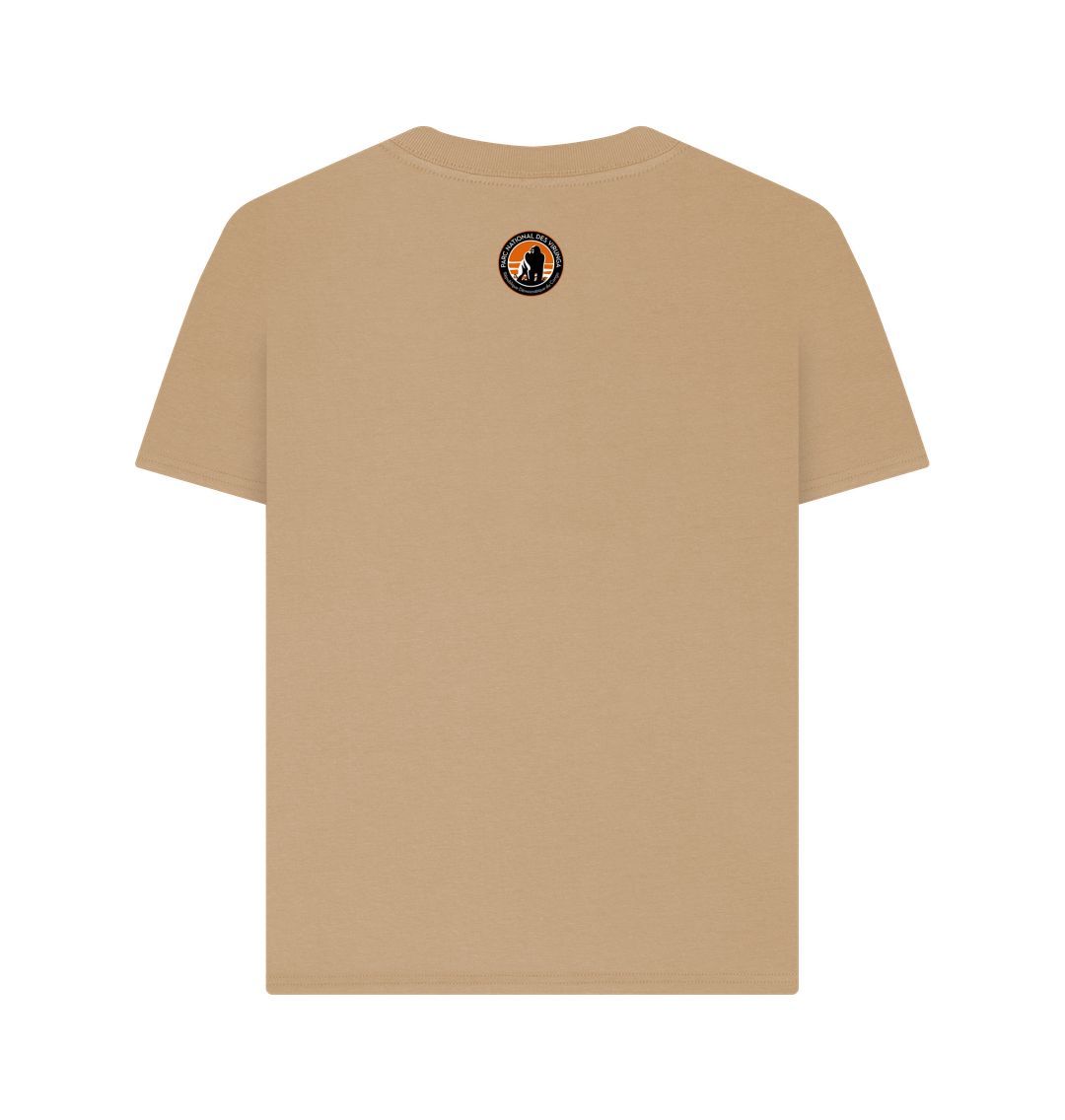 Back Sand Gorilla Emblem Women's T-shirt