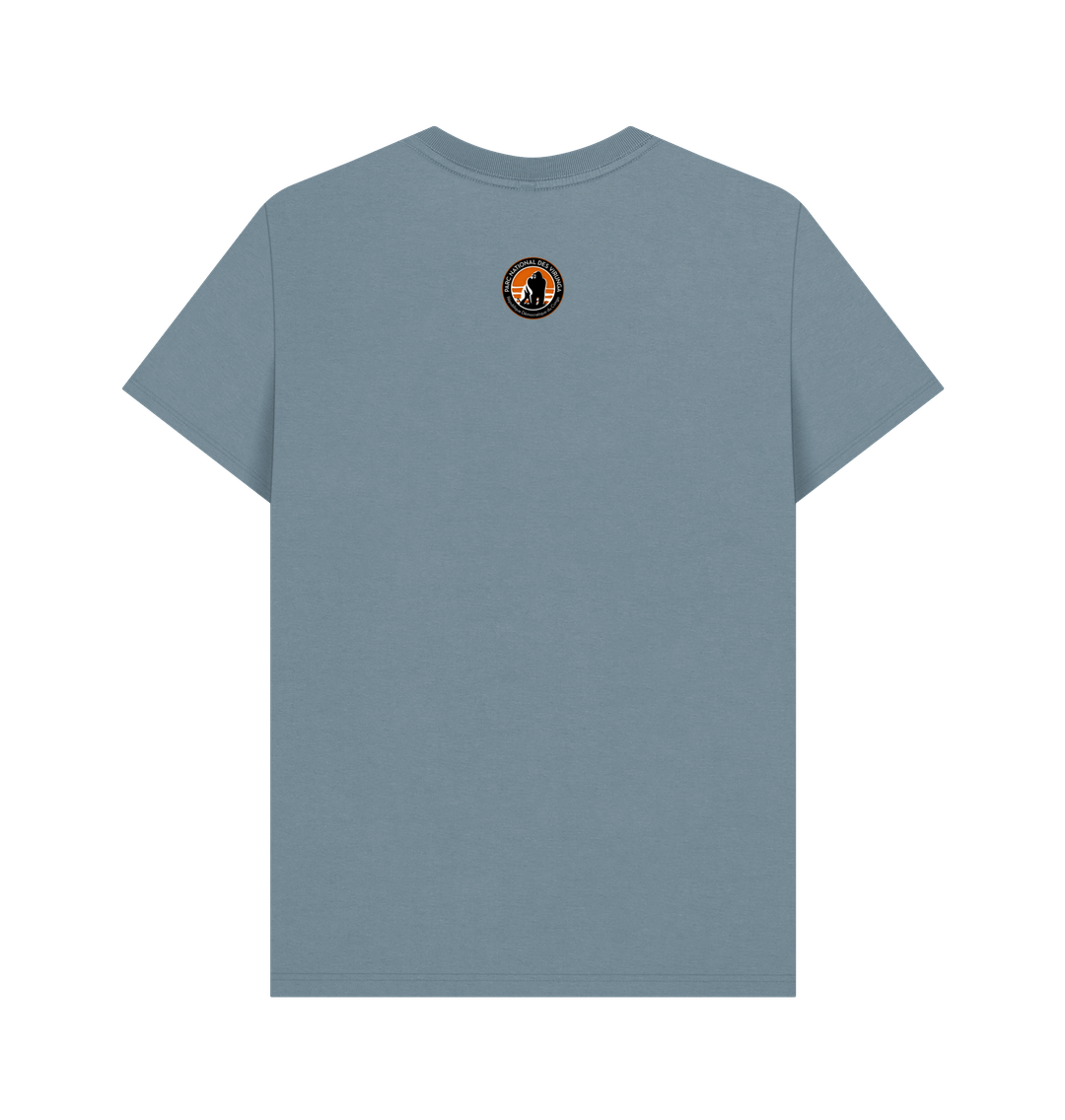 Back Stone Blue Gorilla Emblem Men's T-shirt