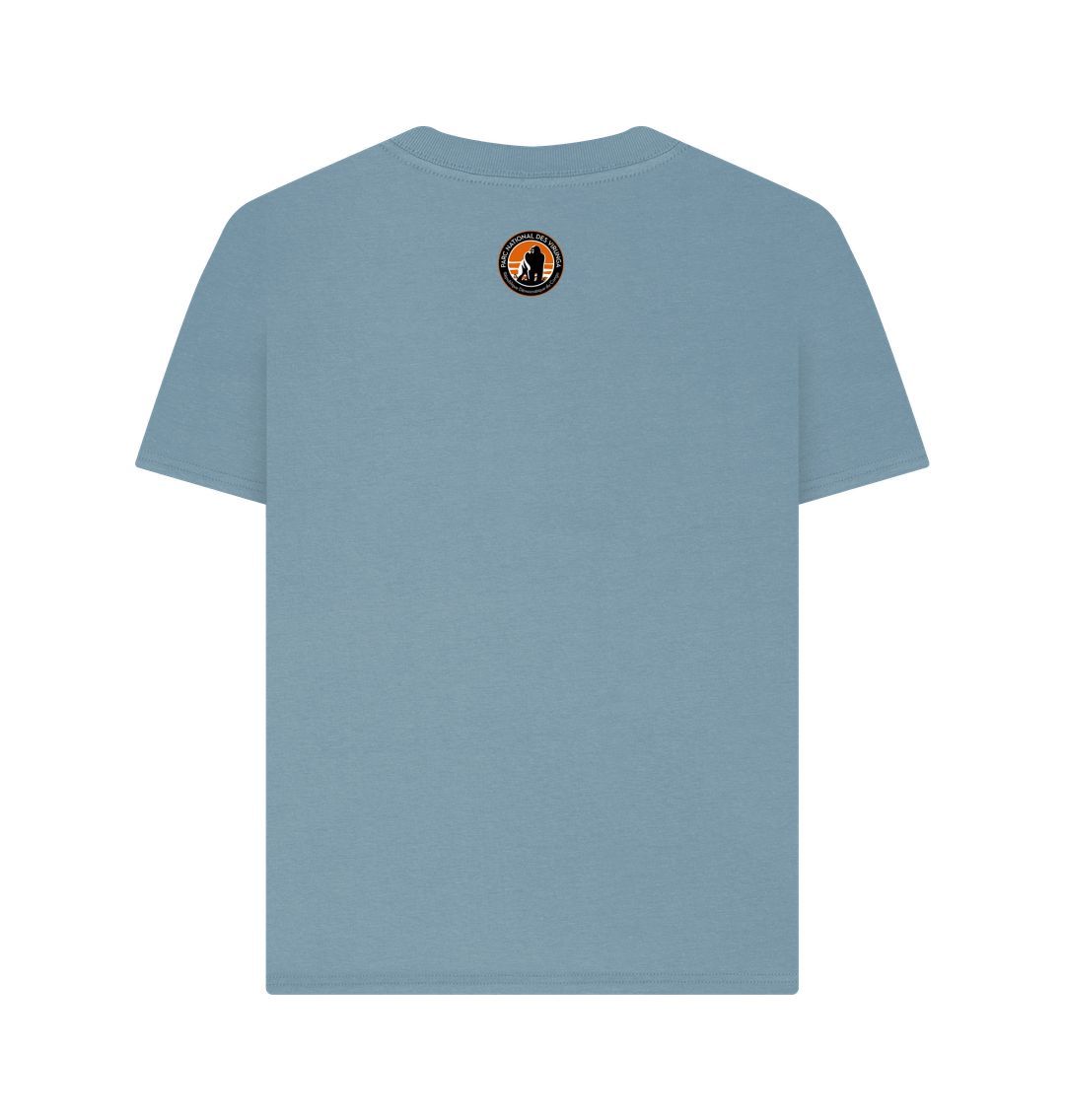 Back Stone Blue Gorilla Emblem Women's T-shirt