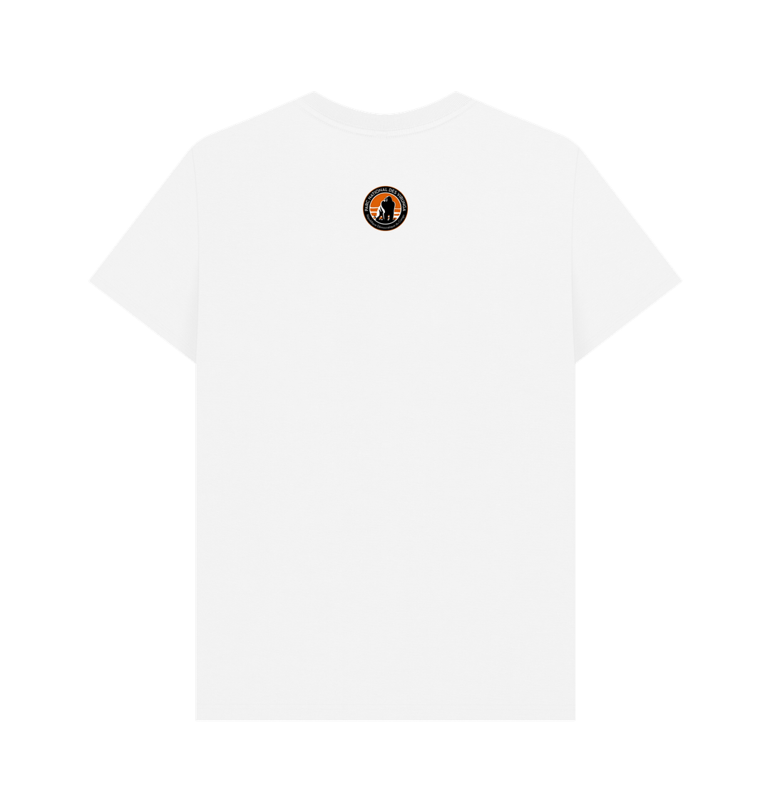 Back White Gorilla Emblem Men's T-shirt