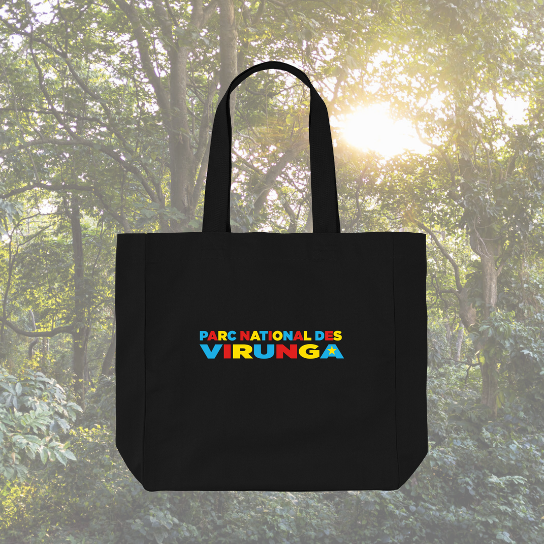 Black Congo Heritage Shopper Bag