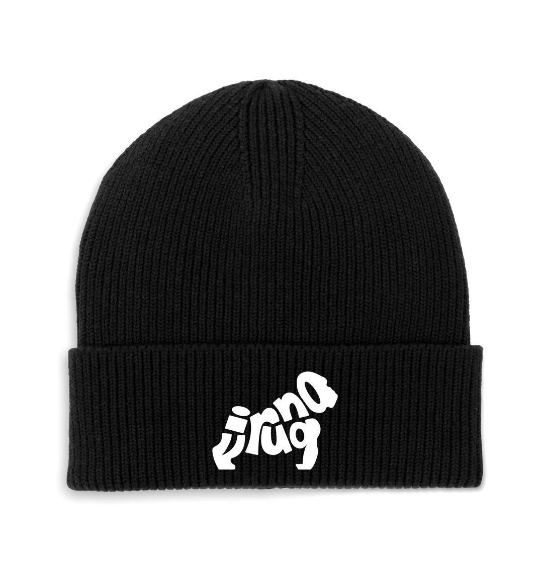 Black Gorilla Emblem Embroidered Beanie