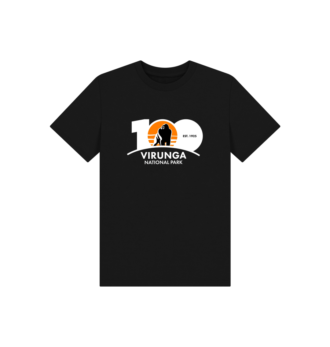 Black Virunga 100 Kids T-shirt