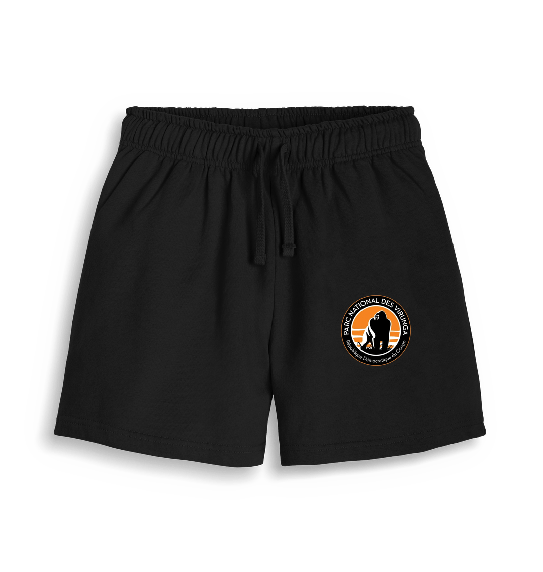 Black Virunga Logo Women's Shorts 