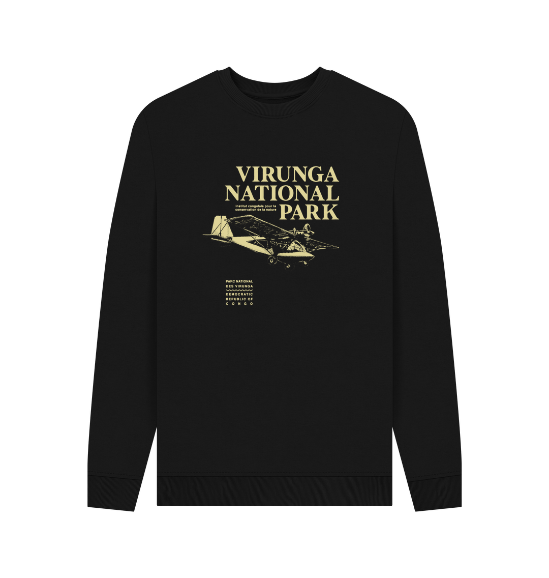 Black Virunga Pilot Men's Sweater