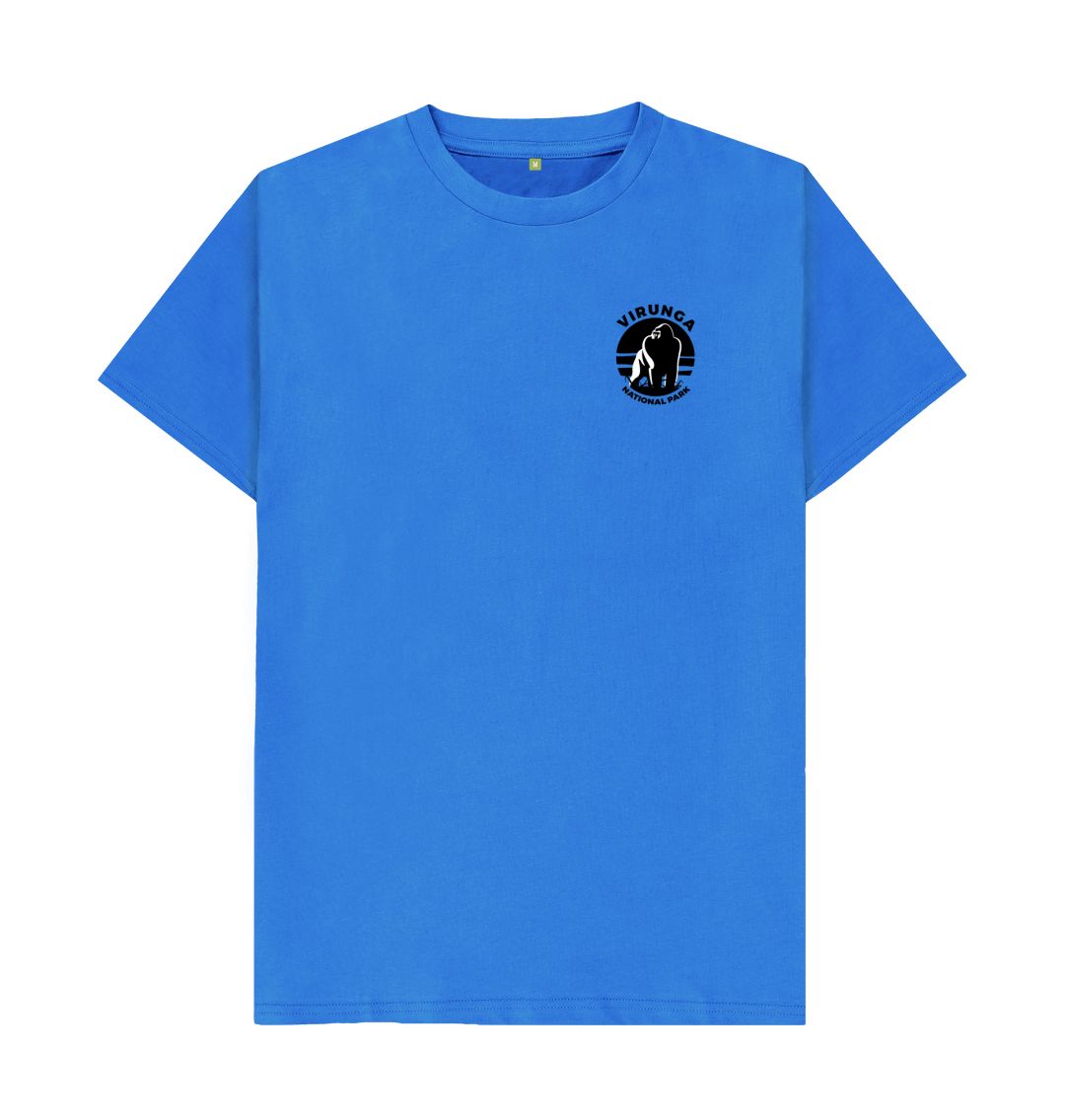Bright Blue Gorilla Men's T-shirt