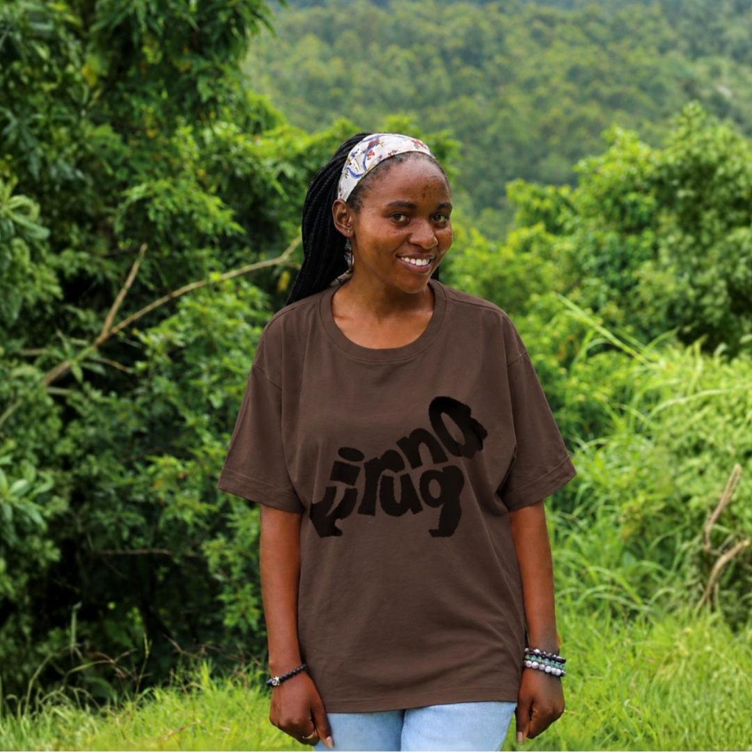 T-shirt Femme Emblème Gorille