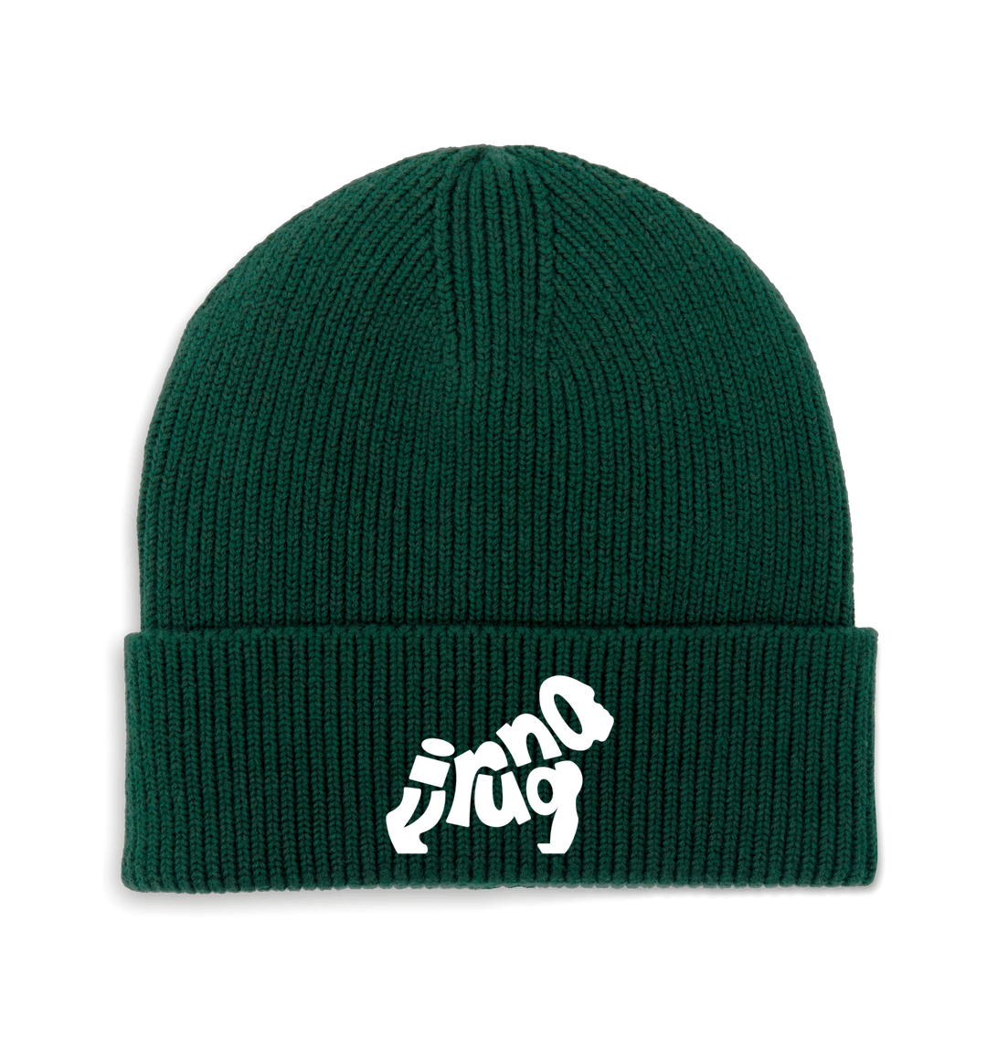 Evergreen Gorilla Emblem Embroidered Beanie