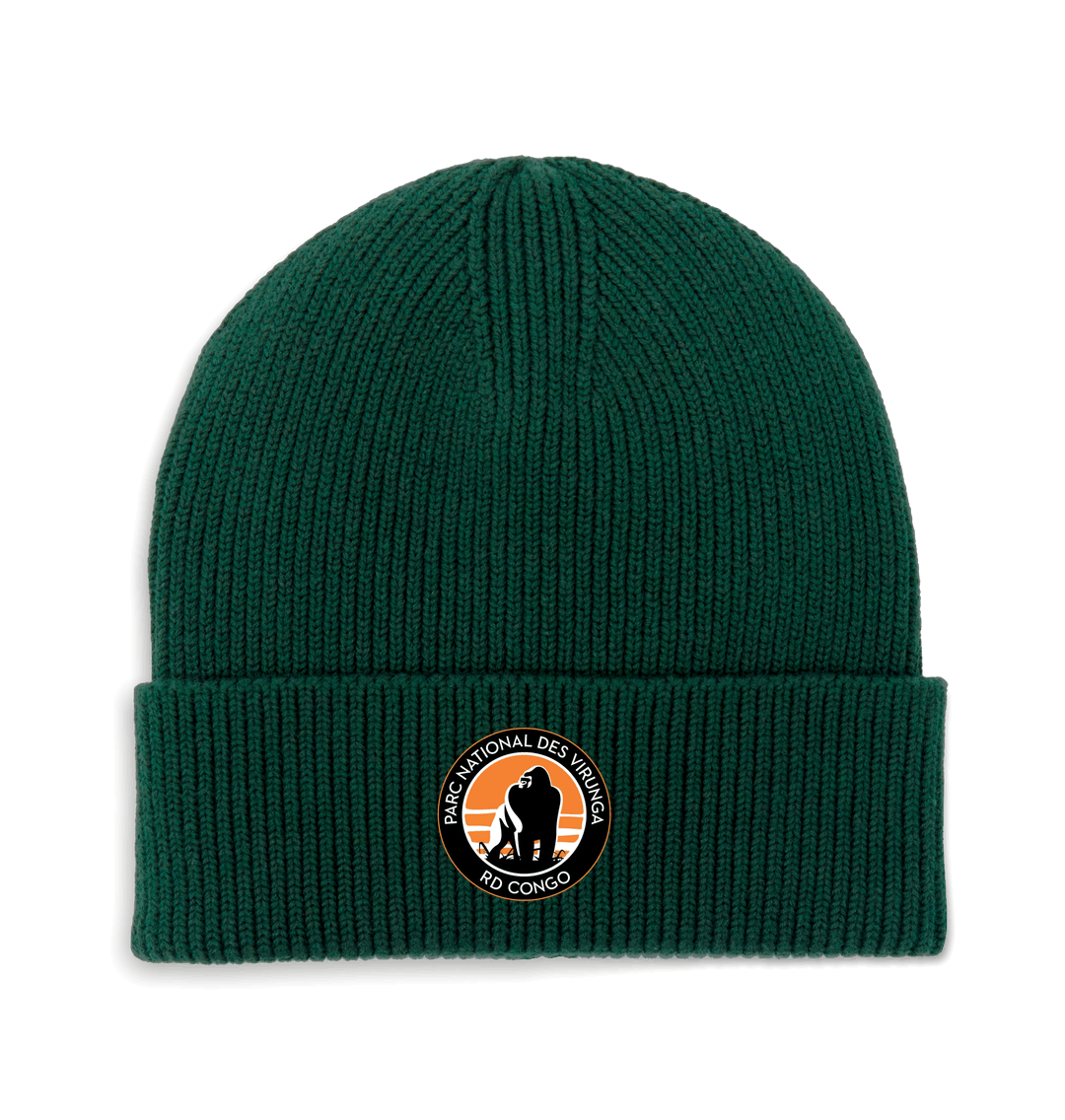 Evergreen Virunga Embroidered Beanie