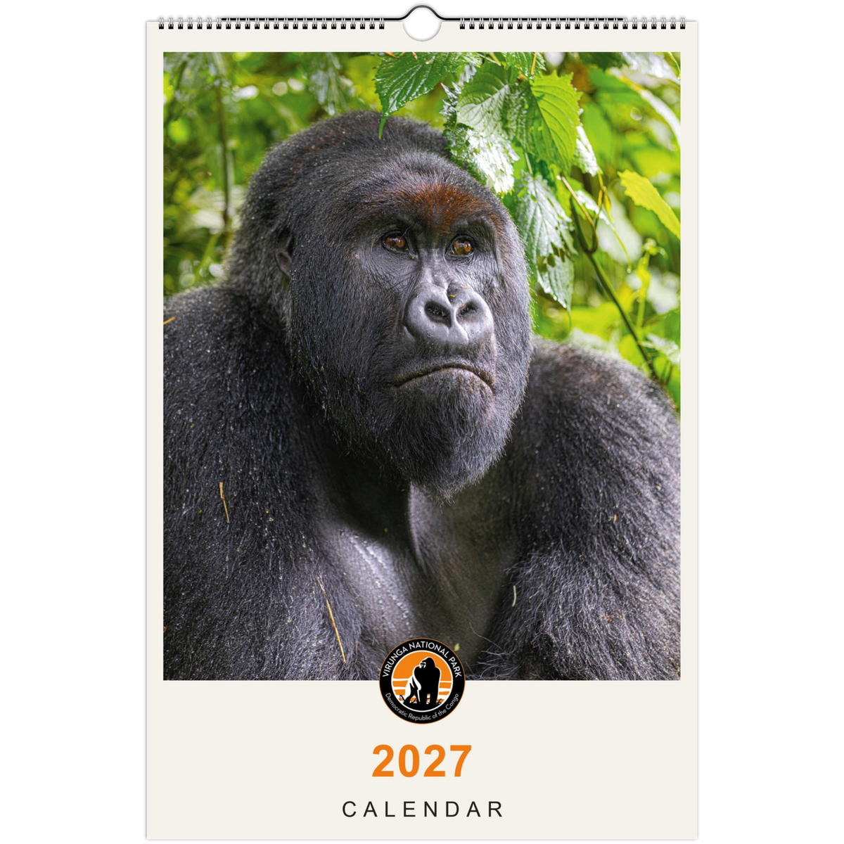Gorilla Wall Calendar 2027
