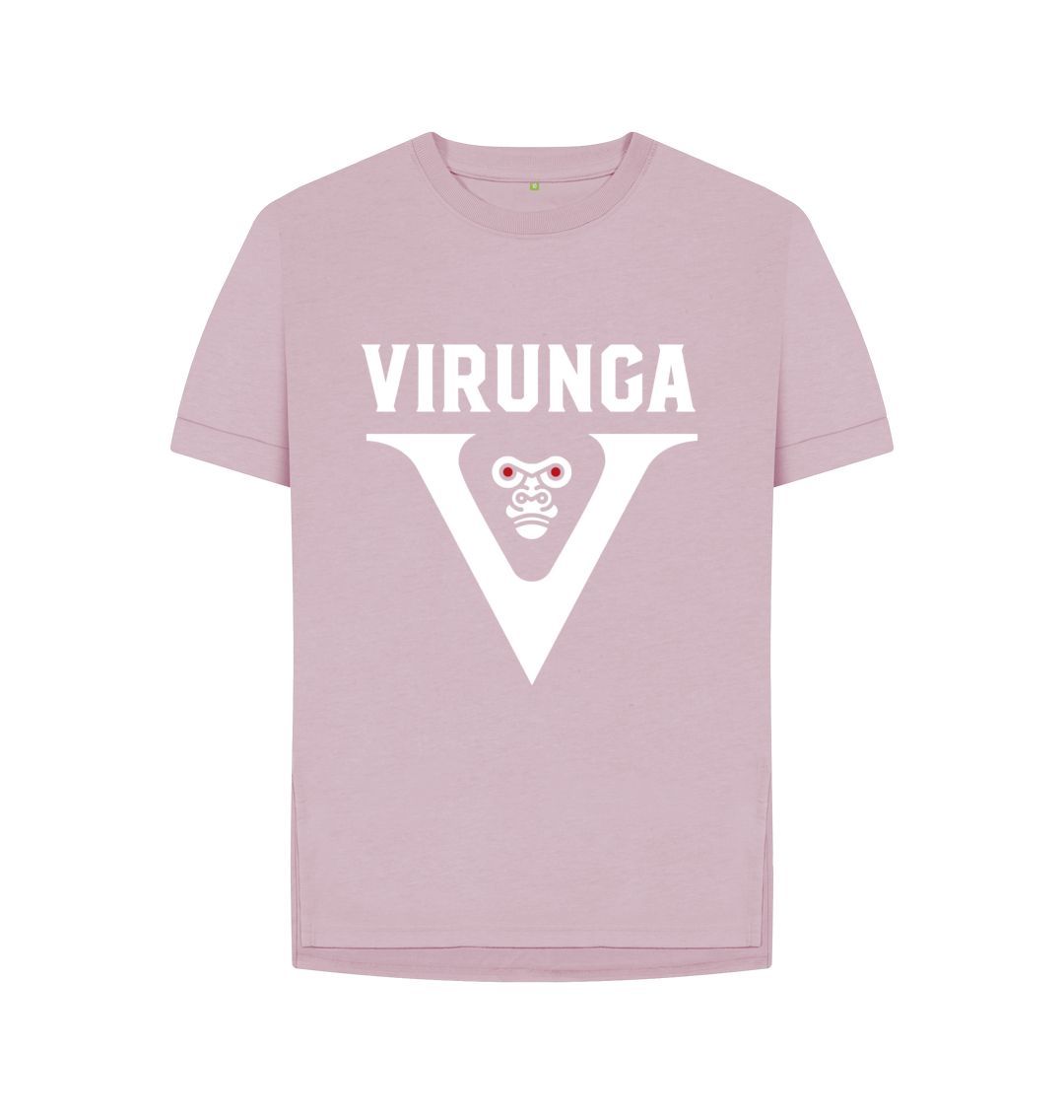 Mauve V for Virunga Women's Relaxed Tee