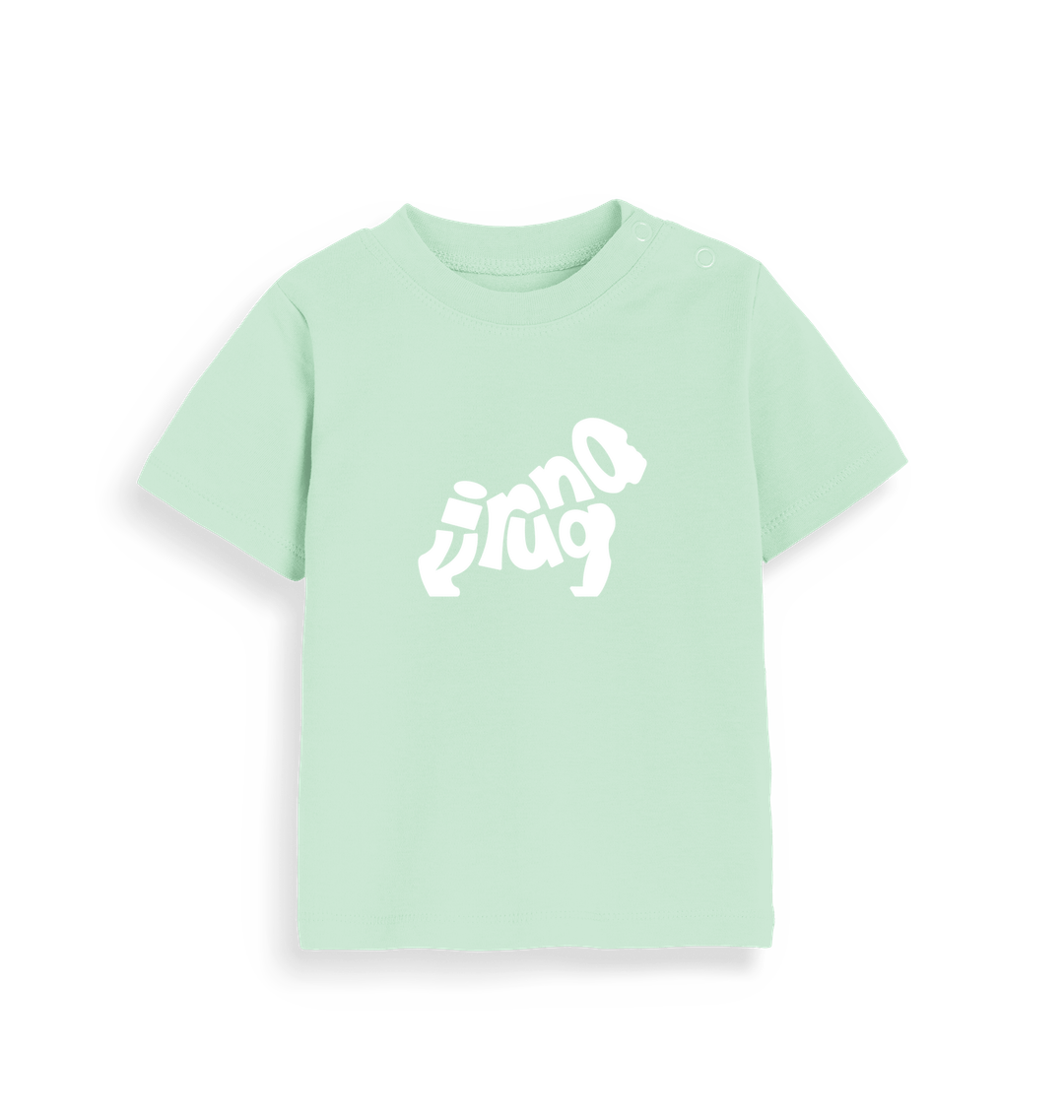 Mint Gorilla Emblem Kids T-Shirt - Virunga National Park
