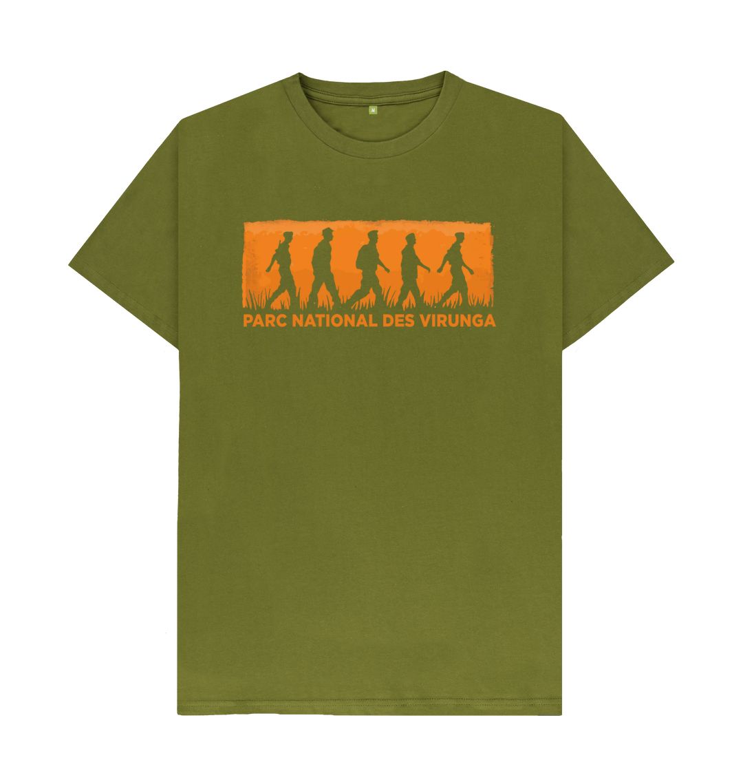 Moss Green Virunga Rangers Men's T-shirt