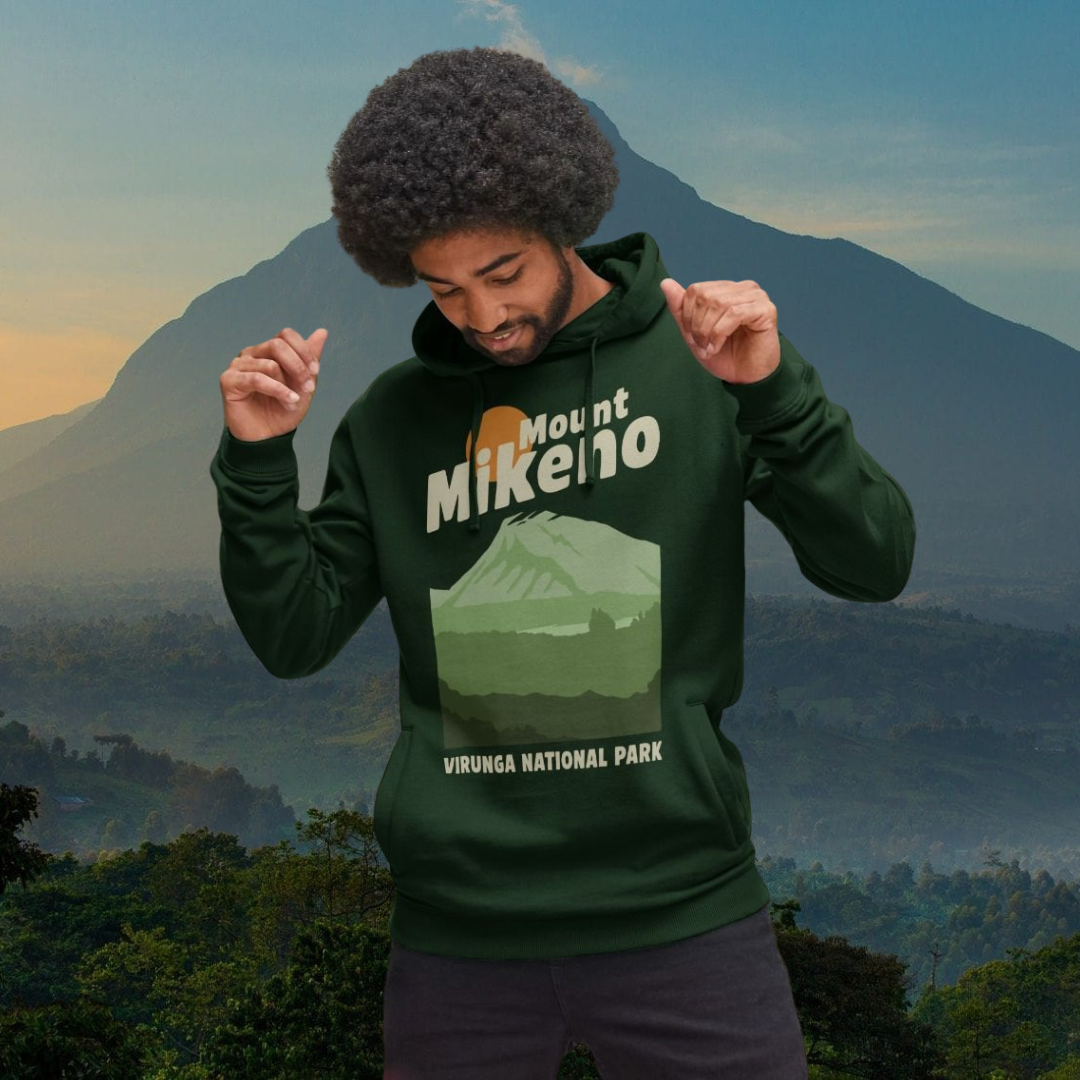 Mount Mikeno Unisex Hoodie