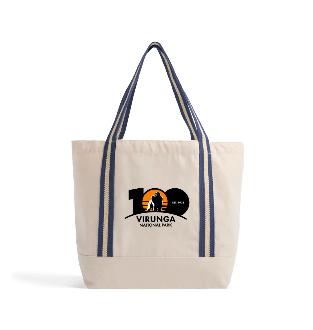 Virunga National Park Natural Navy Heat Transfer Bag