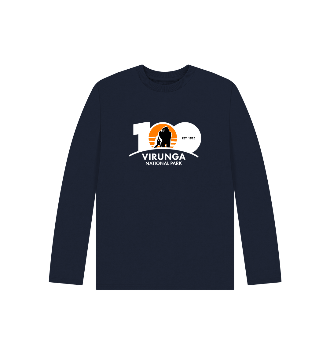 Navy Blue Virunga 100 Kids Long 