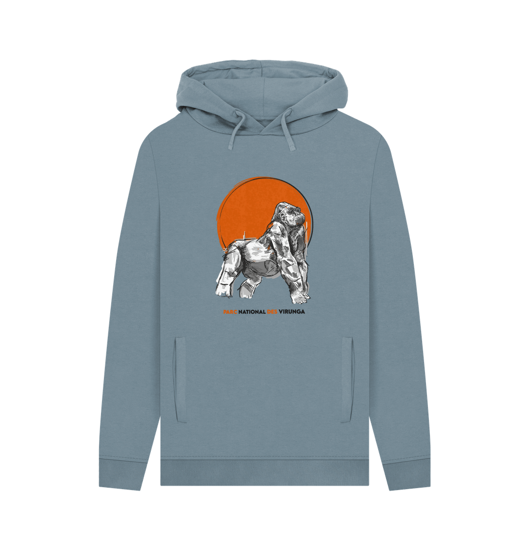 Stone Blue Ndakasi Men's Hoodie
