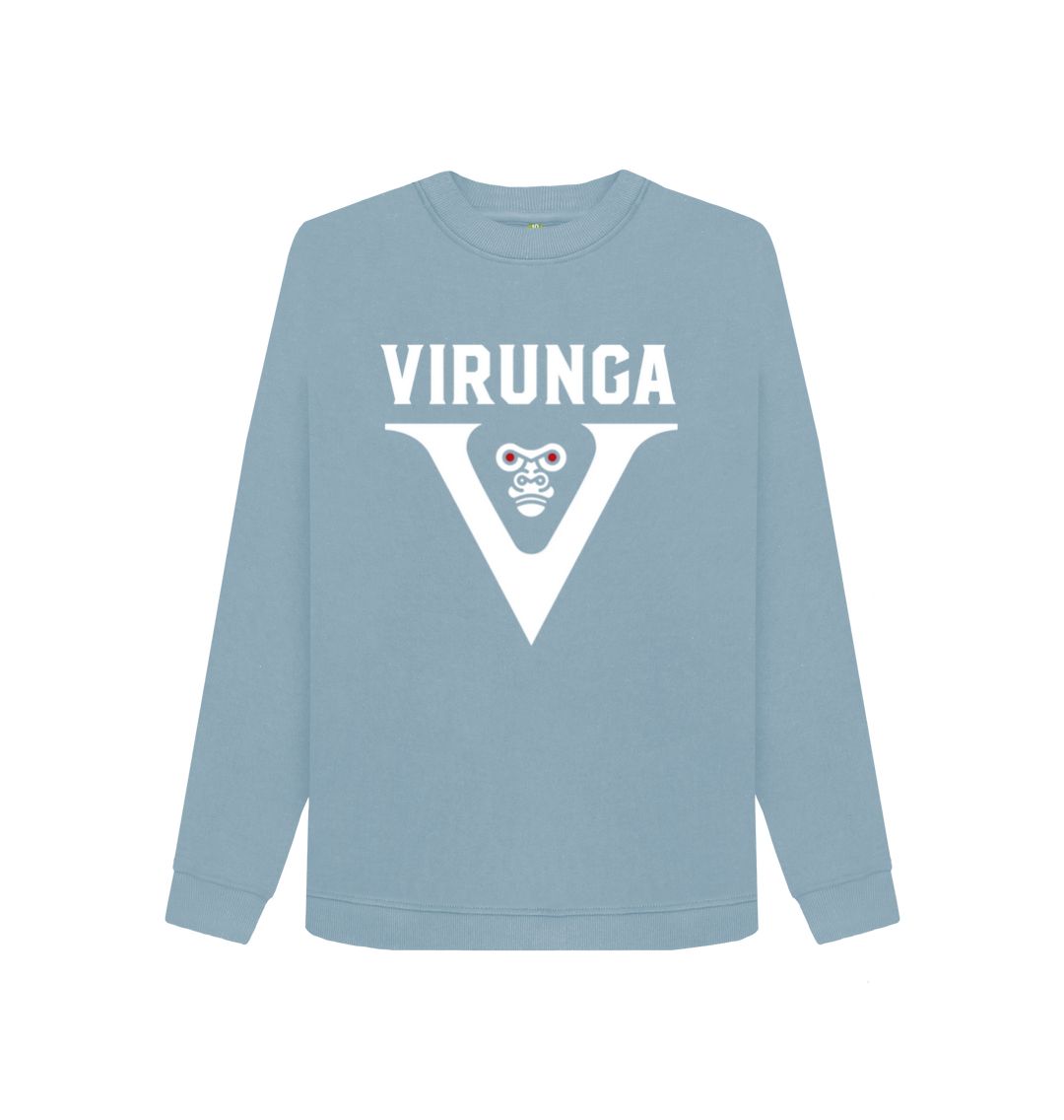 Stone Blue V for Virunga Women's Sweater