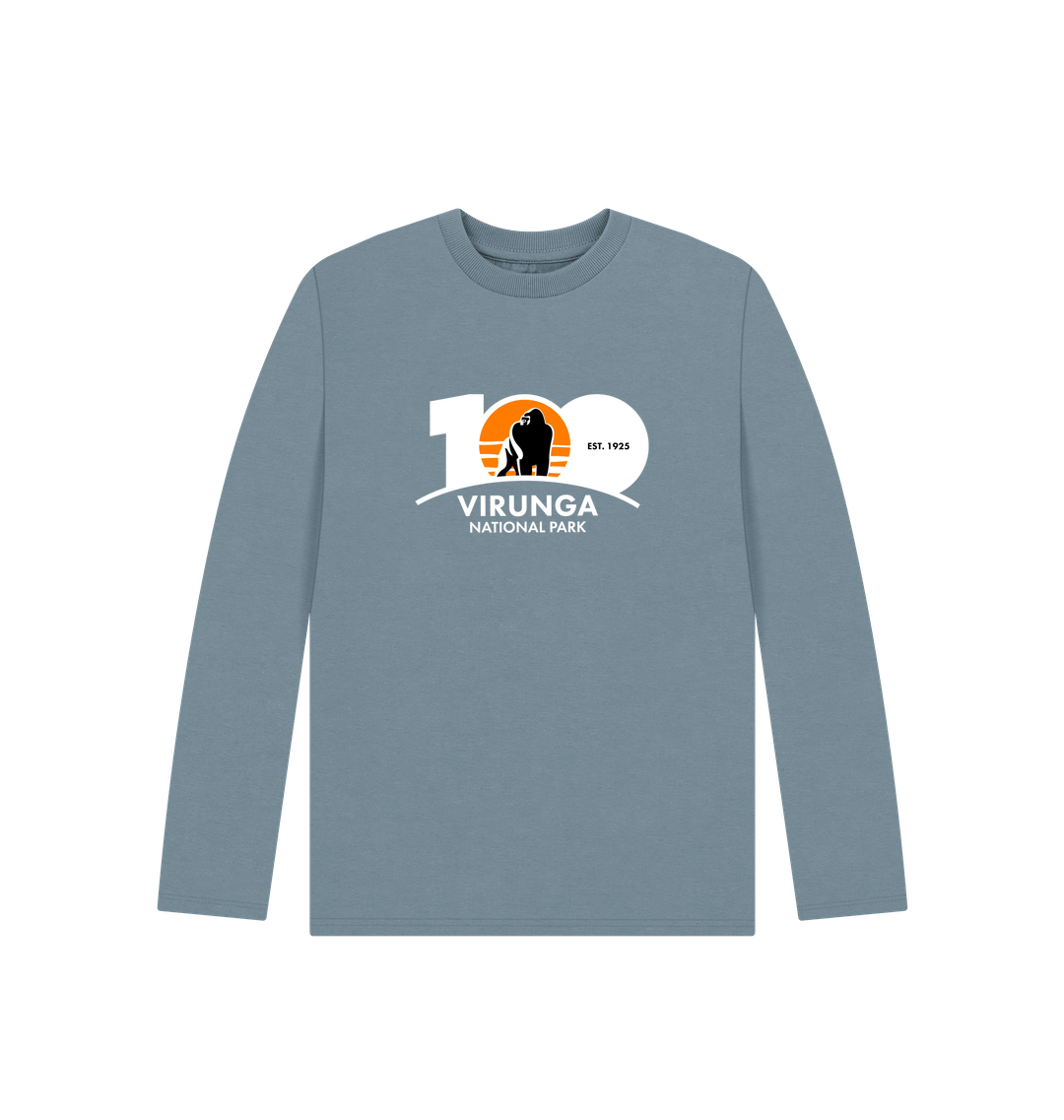 Stone Blue Virunga 100 Kids Long 