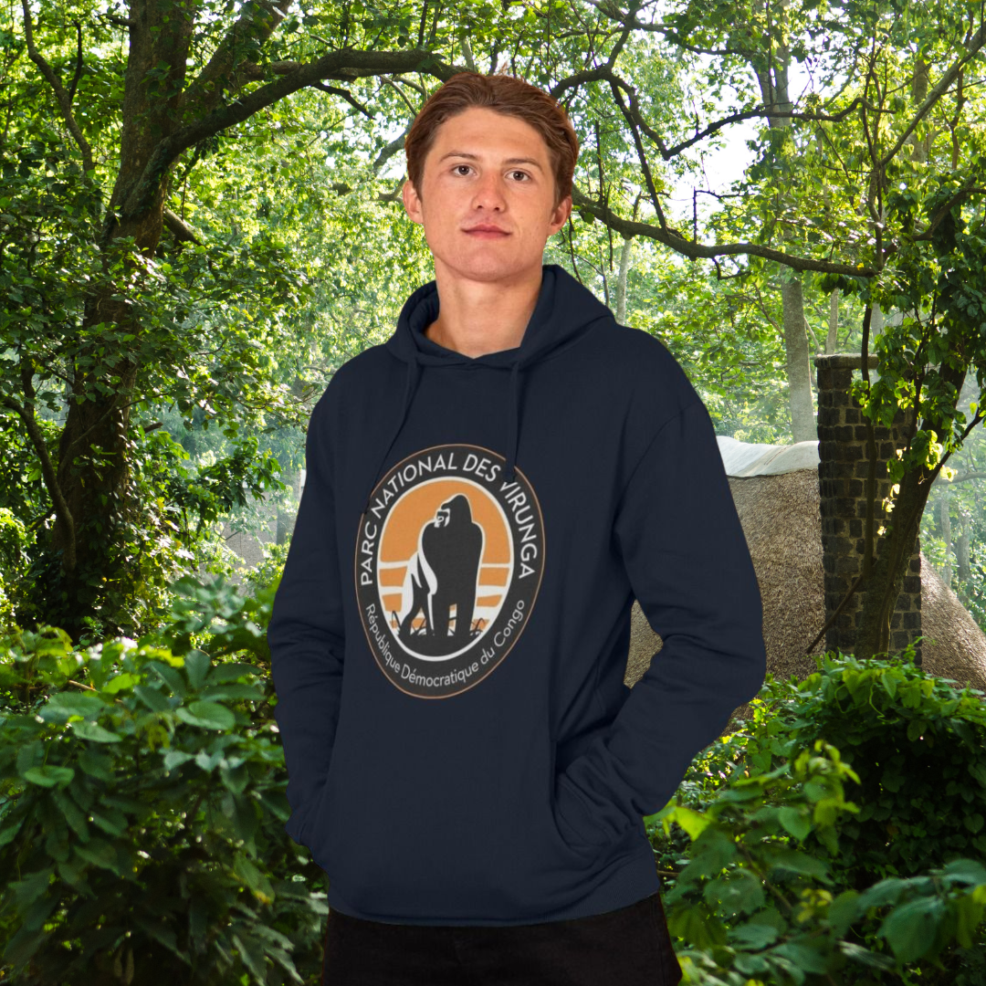 Sweat à capuche pour homme avec logo Virunga