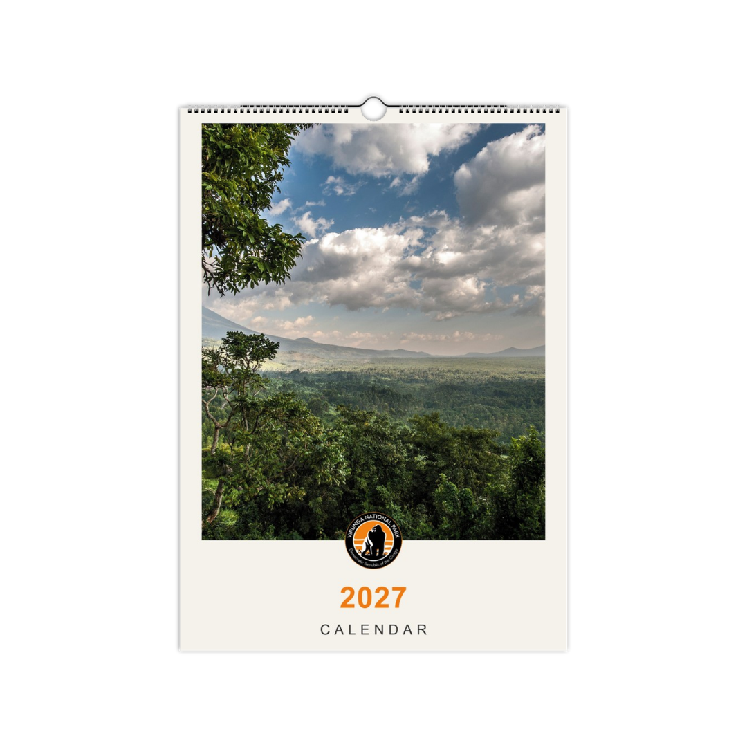 Virunga National Park Wall Calendar 2027