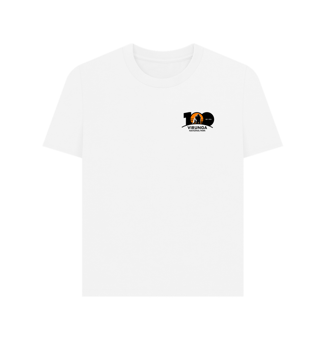 White Virunga 100 Women's T-shirt