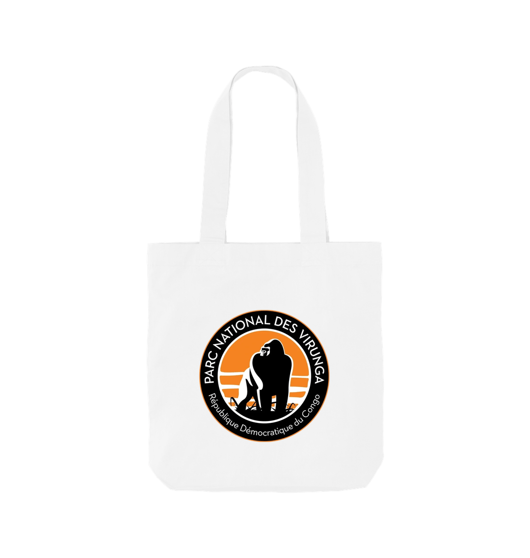 White Virunga National Park Tote Bag