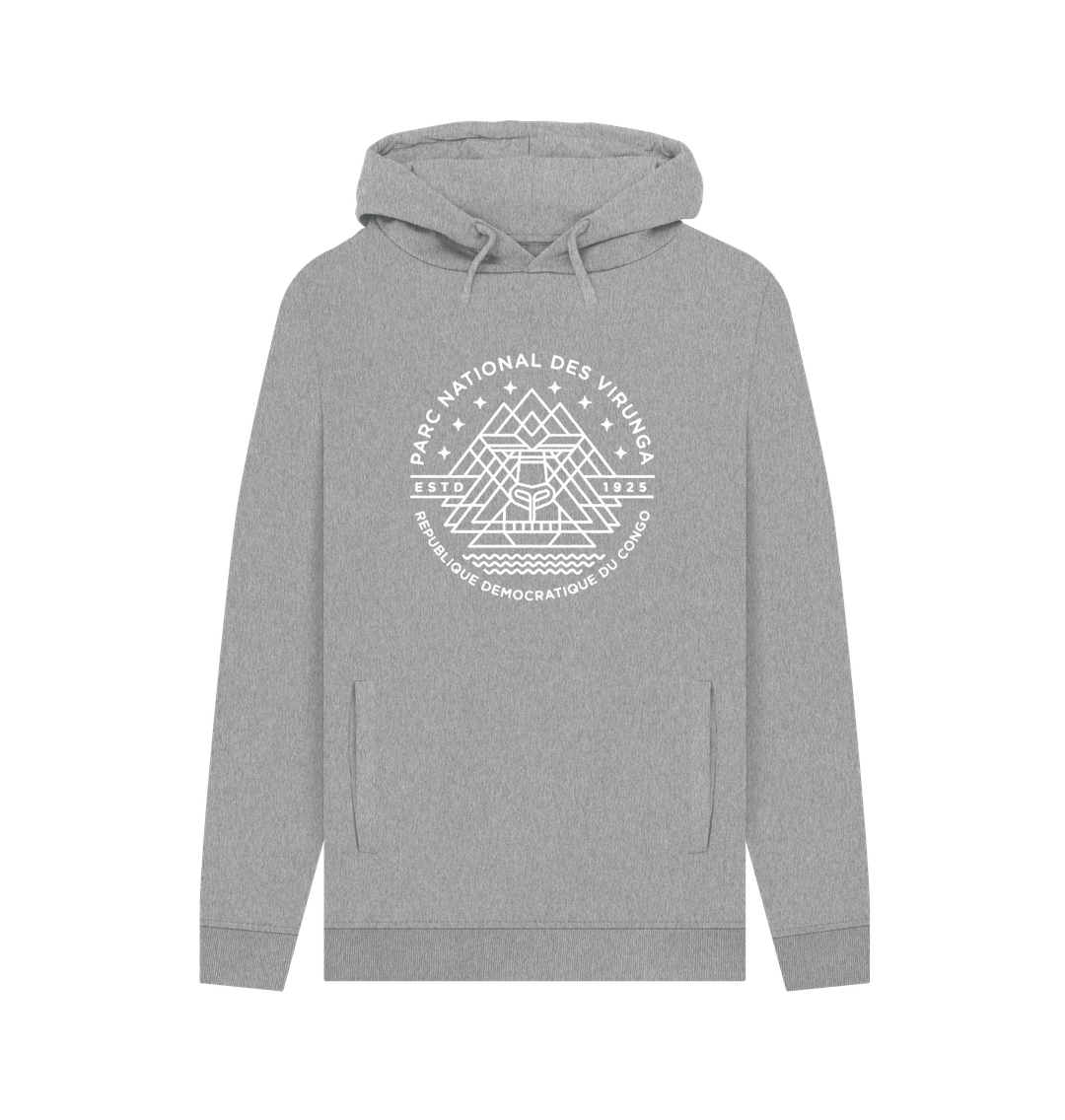 Light Heather Virunga Emblem Men's Hoodie