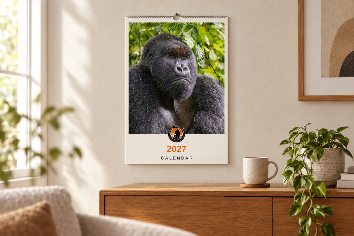 A3 calendar in a lifestyle living room scene