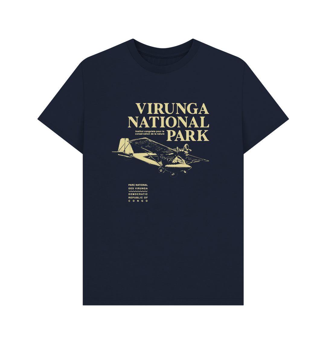 Navy Blue Virunga Pilot Men's T-shirt