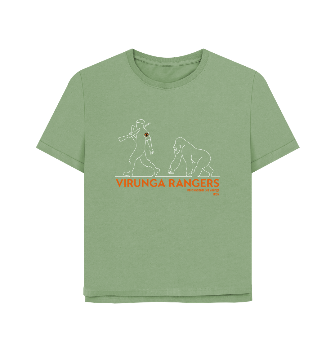 Sage Mountain Gorilla Ranger Women's Relaxed Tee