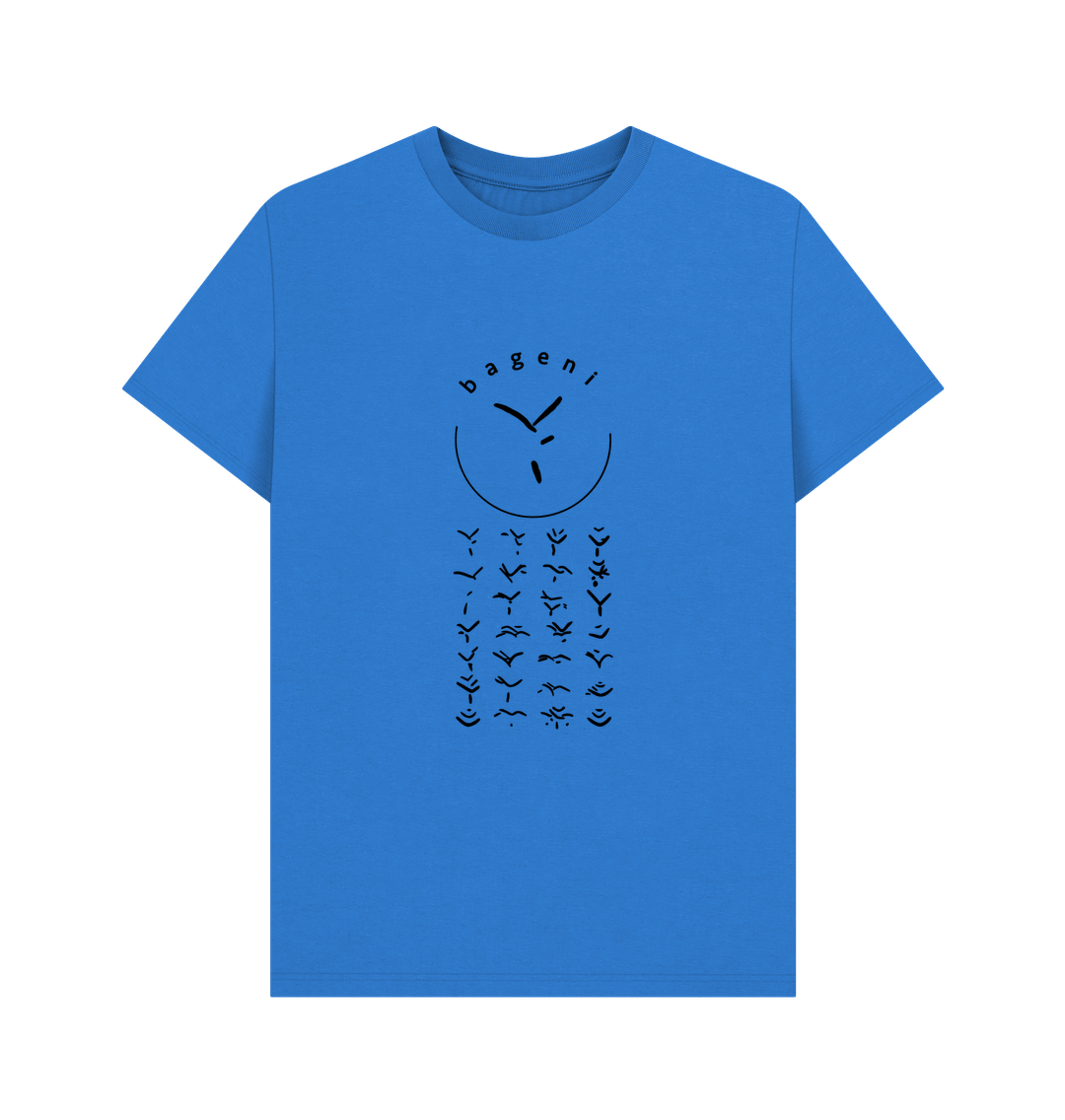 Bright Blue Bageni Family Men's T-shirt