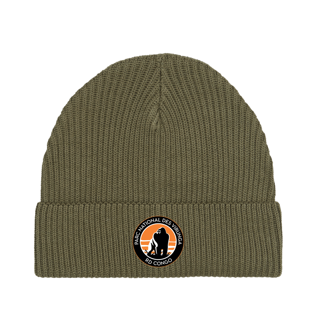 Khaki Virunga Logo Beanie