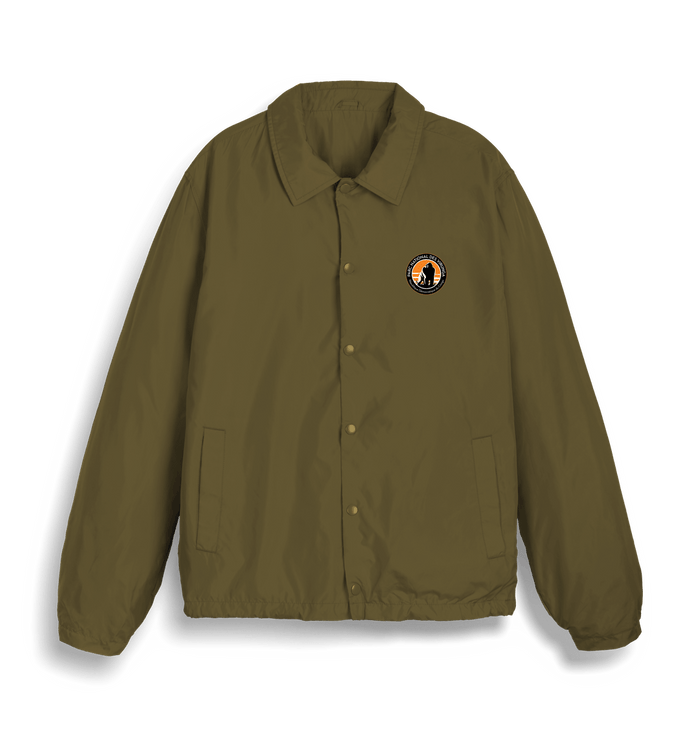 British Khaki Virunga Logo Unisex Waterproof Jacket