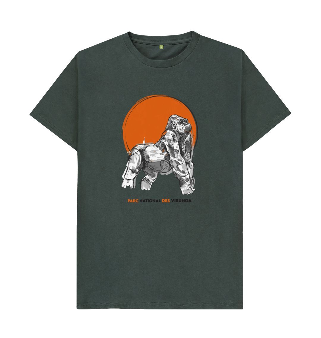 Dark Grey Ndakasi Men's T-shirt