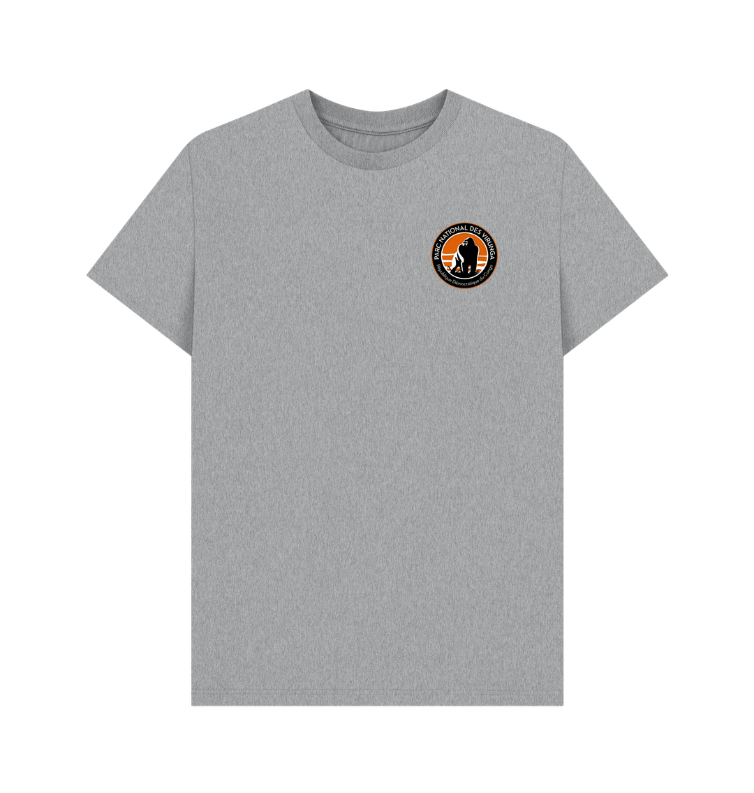 Athletic Grey Virunga Pocket Logo Men's T-shirt