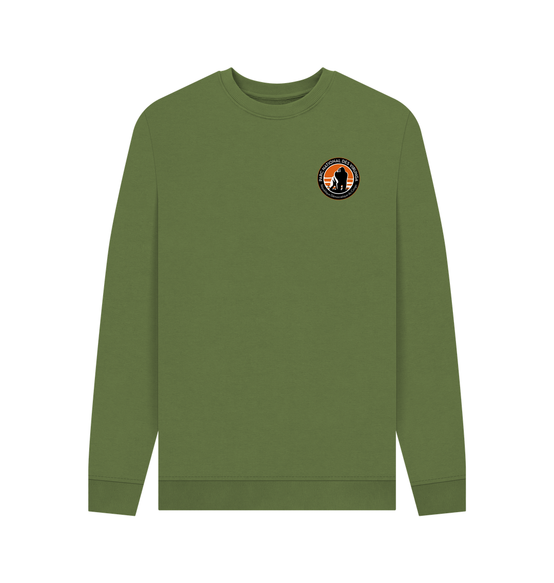 Khaki Virunga Pocket Logo Men's Sweater