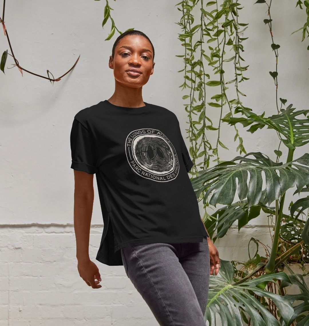 T-shirt Femme Poumons de l’Afrique