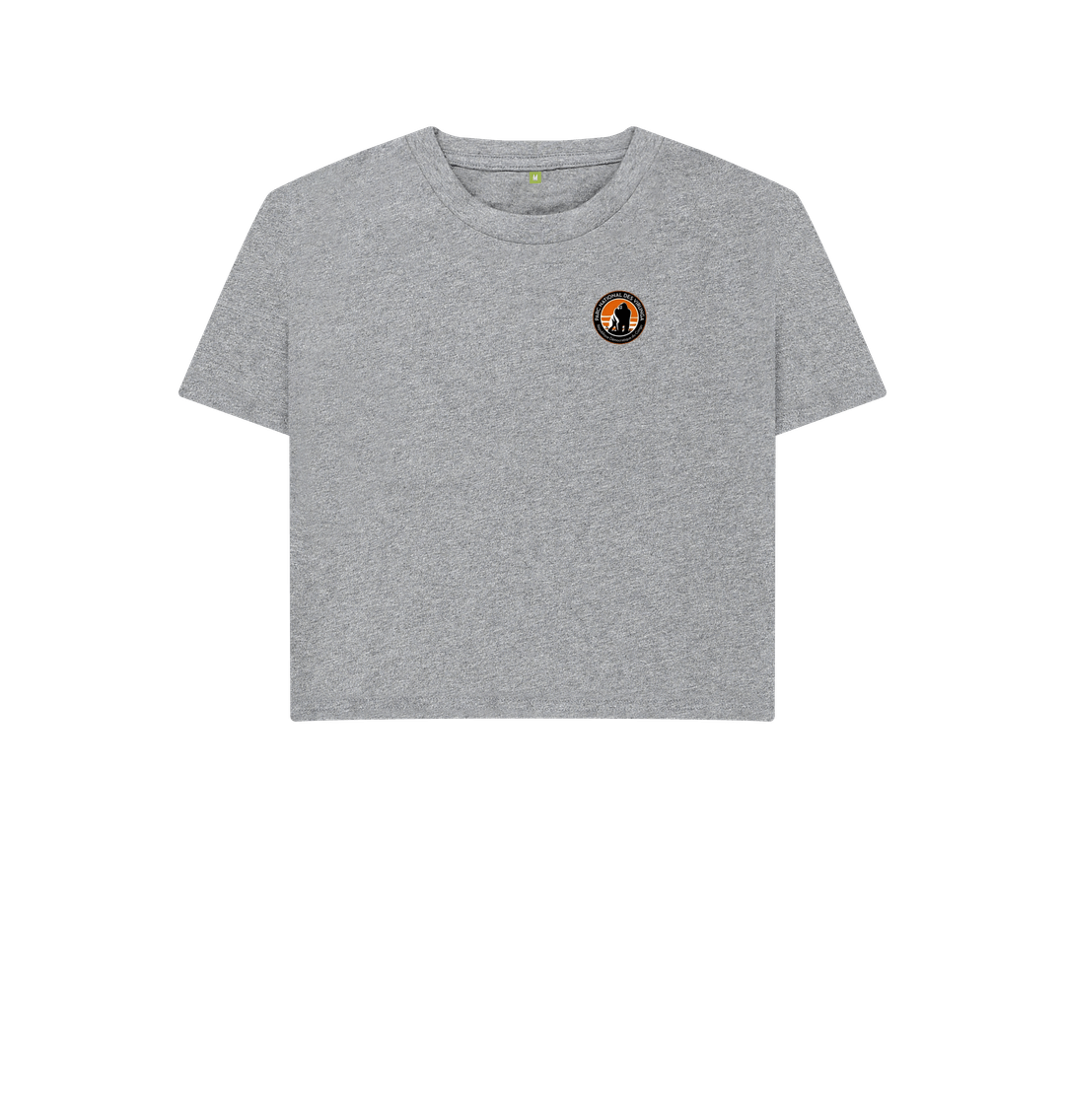 Athletic Grey Printed T-shirt Front