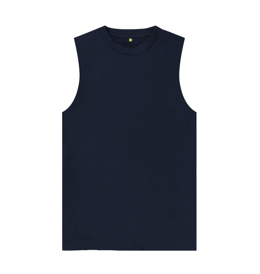 Navy Blue Virunga Pocket Logo Men's Vest