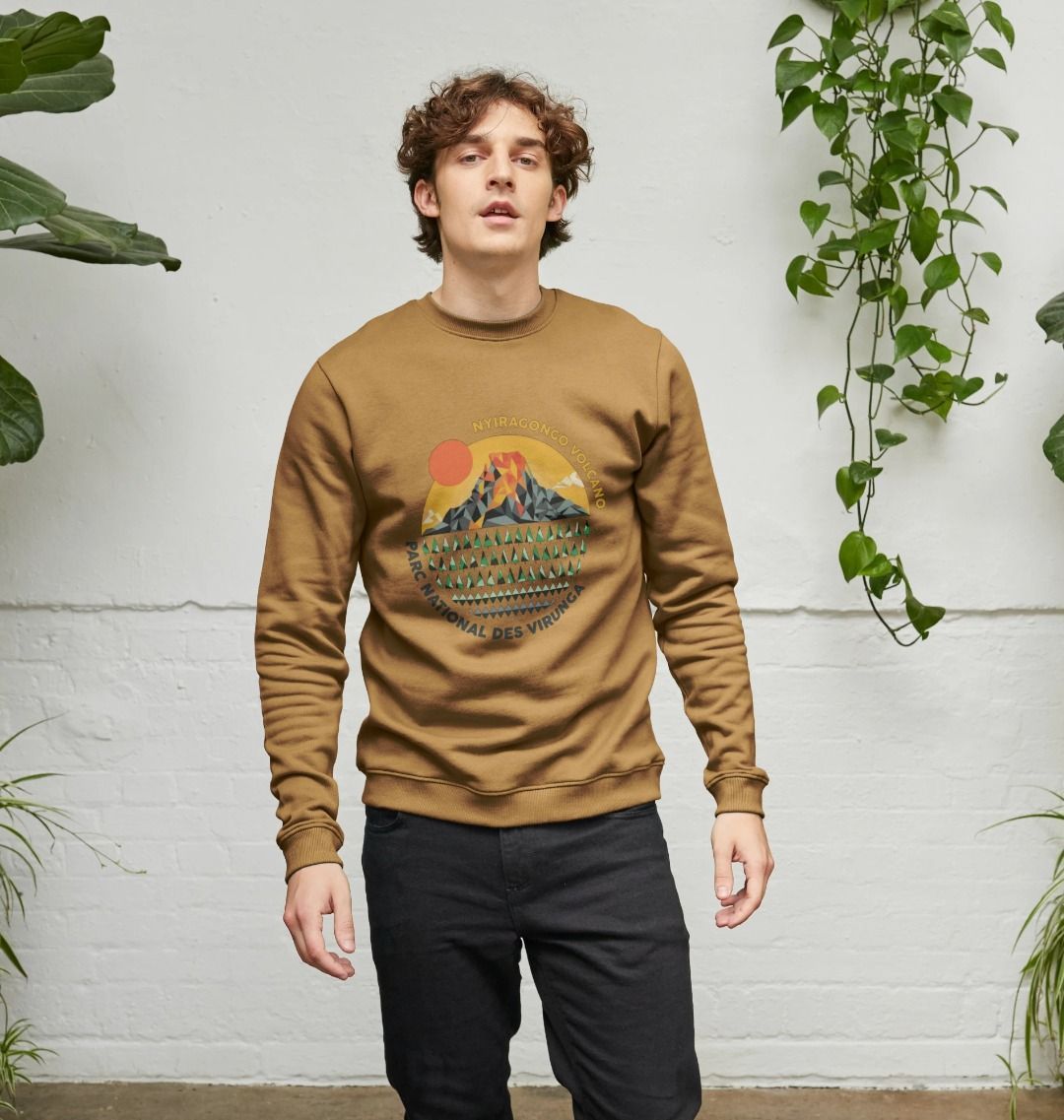 Pull Homme Volcan Nyiragongo