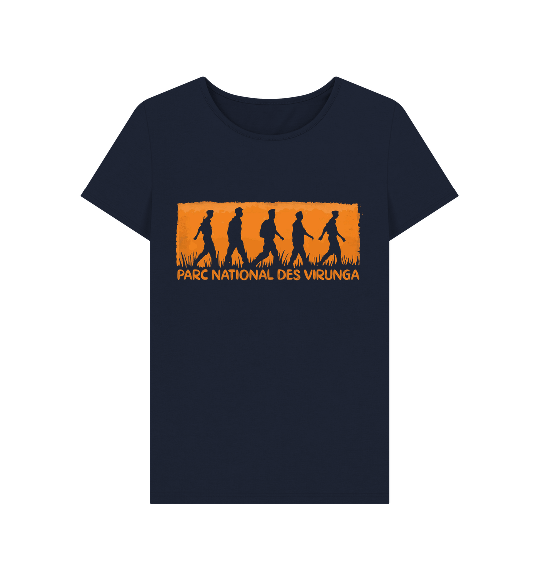 Navy Blue Printed T-shirt