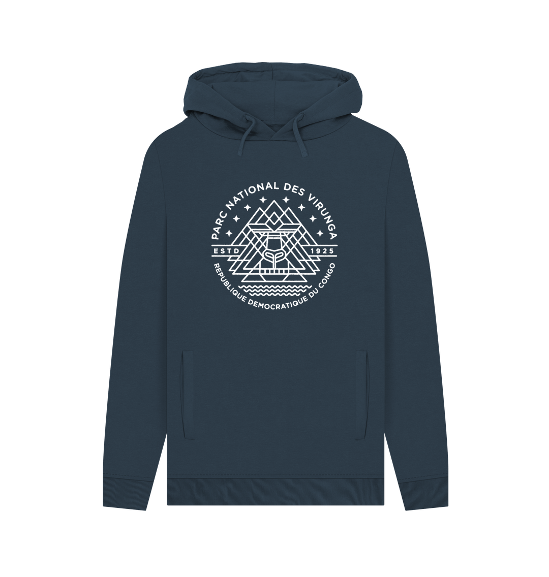 Navy Virunga Emblem Men's Hoodie